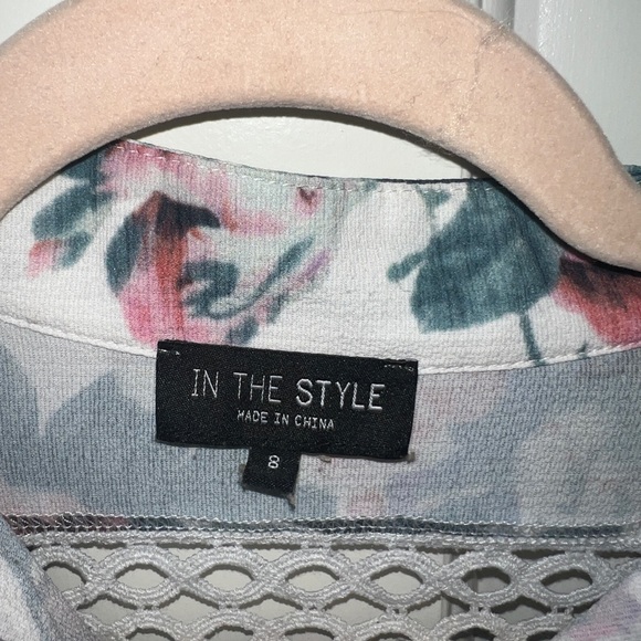 Multicolored Button Up Dress - Picture 4 of 4